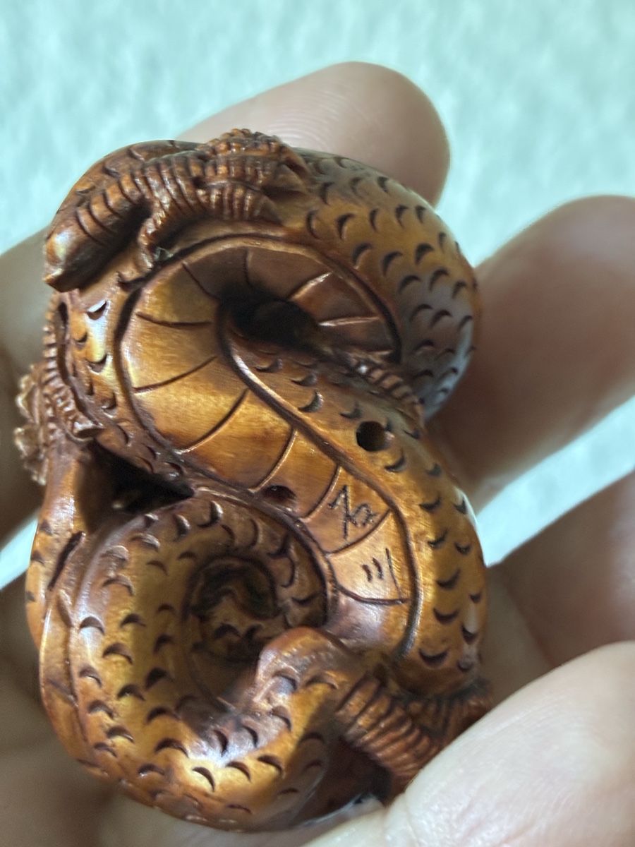 Statuette: Japon vintage netsuke objet traditionnel – Usato da St-Aubin-Sauges venduto da asianart 6