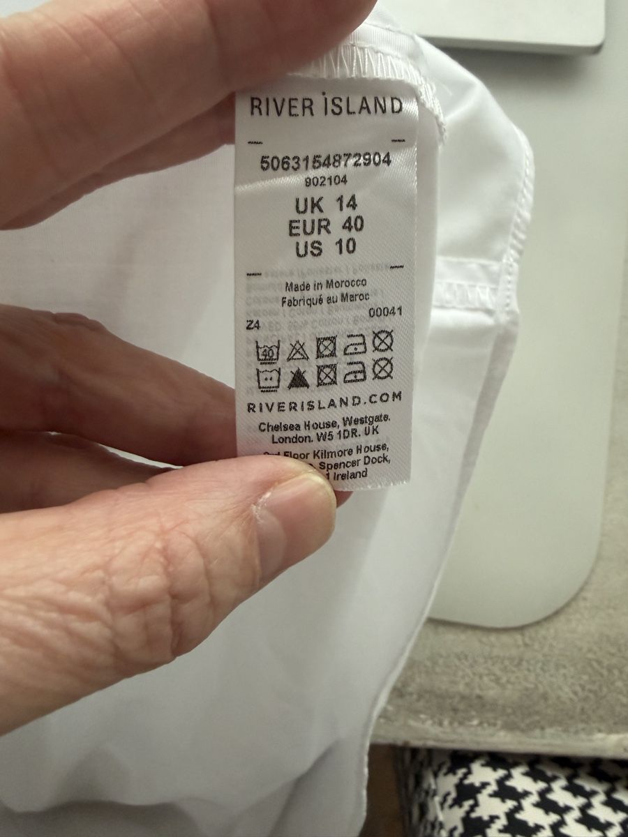 Chemisiers: Weisse Bluse River Island Grösse 40 – Neuf (Voir description) à Bonstetten par Moma10 3