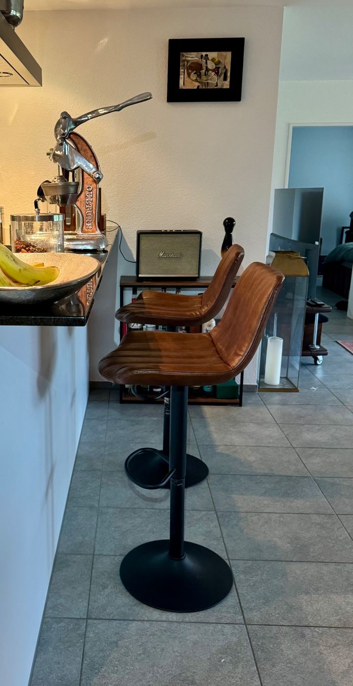 Sgabelli: Zwei Barhocker (Kunstleder) – Usato da Küsnacht ZH venduto da Sellout8000 2