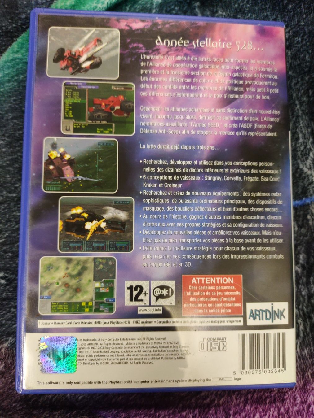 Sony Giochi: Jeu Playstation 2 The Seed - War Zone -  – Usato da Fribourg venduto da PastGame 1