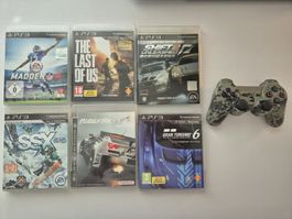 PS3 Games und Controller Camouflage