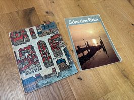 Historische Magazine „Du“ 1941 & „Schweizer Heim“ 1959