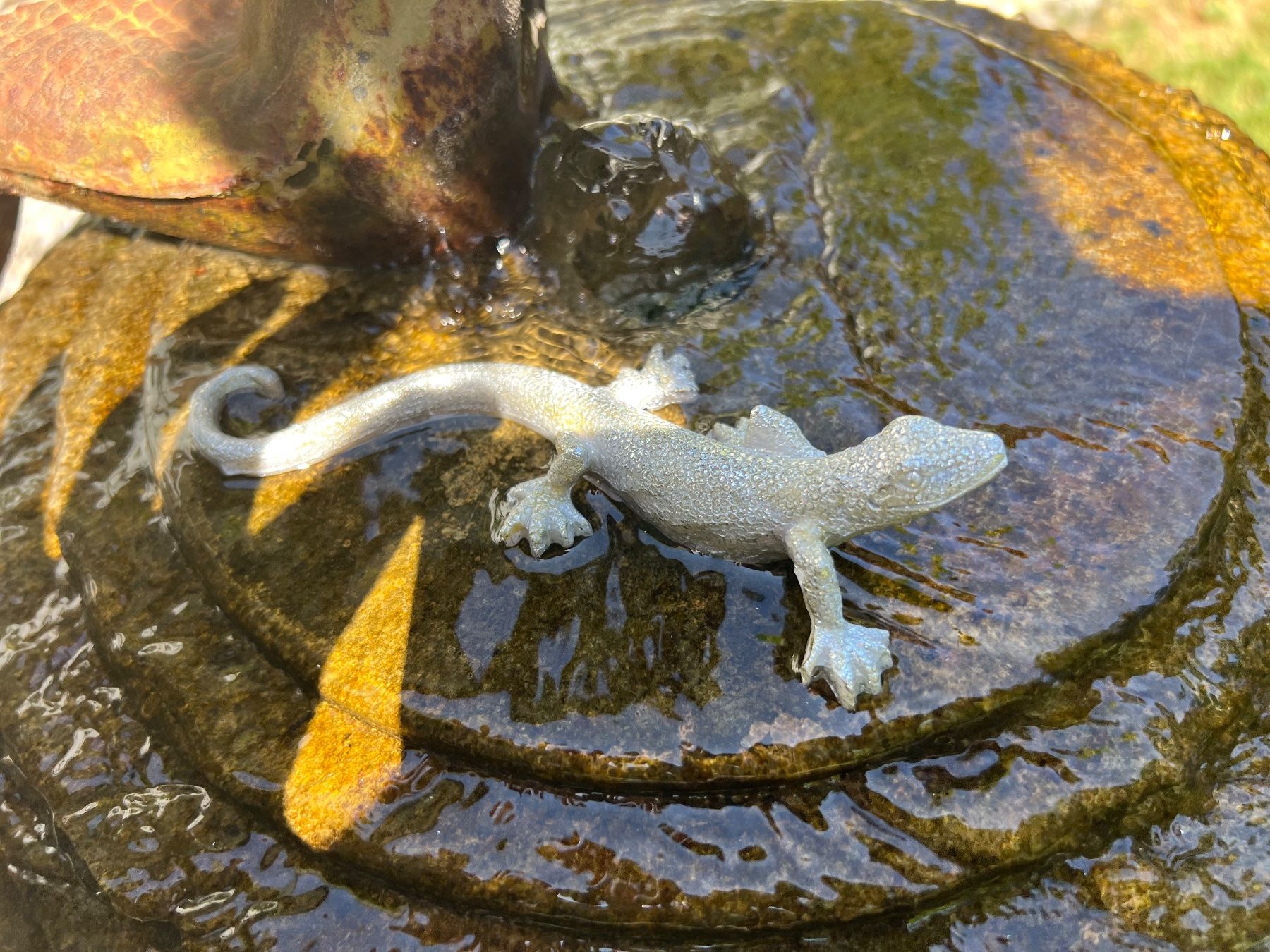 Tutte le decorazioni: 1 Gecco Salamander Deko mit Aufhänger – Nuovo (secondo la descrizione) da Bern venduto da FANTASTICTREASURES 2