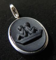 THOMAS SABO Silber 925 Anhänger Charm Zwilling