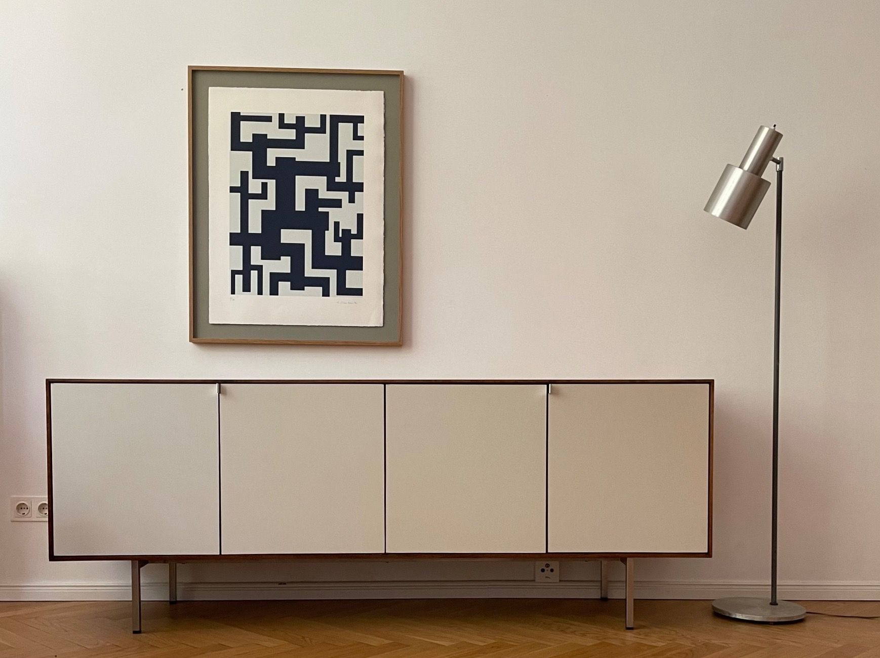Cassettiere: Palisander Sideboard Florence Knoll 40s – Usato da Basel venduto da MidMod20C