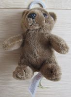 2 x WWF Braunbär Plüschtier Anhänger neu 11cm