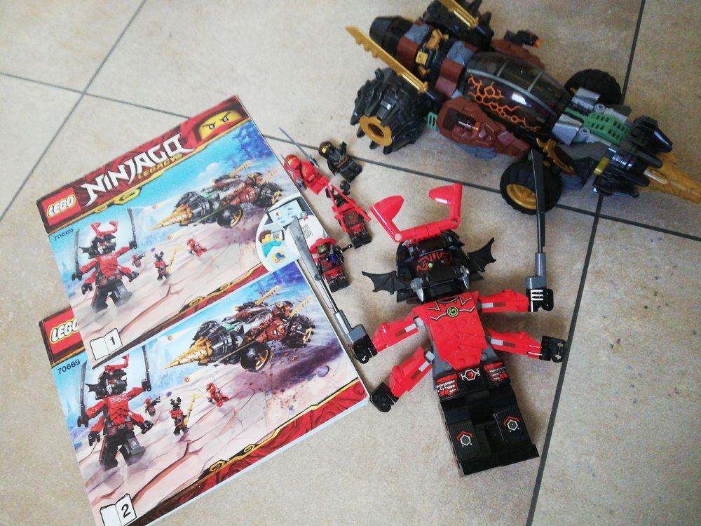 Lego ninjago discount coles powerbohrer 70669