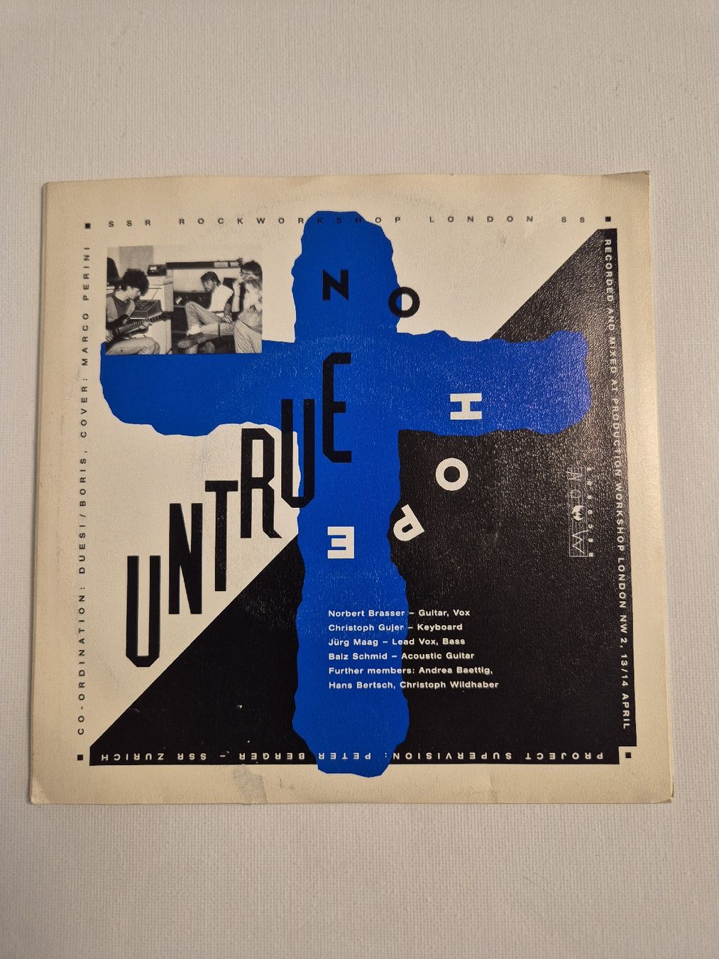 Dischi in vinile: Untrue - no hope - Single 7 , CH – Usato da Uster venduto da newwave0 1