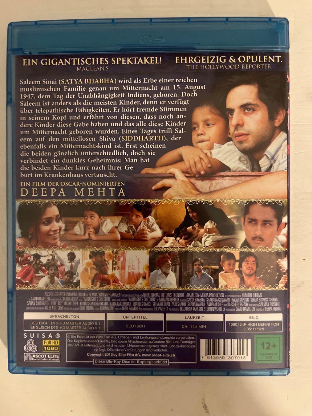 Alle DVDs: Mitternachts Kinder (2013) Blu-ray – Neu (gemäss Beschreibung) aus Sierre von black.box 1