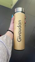 Isolierflasche aus Bambus "Givaudan"