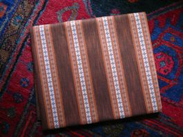 Swiss Baumwollstoff 124 x 97 cm, rost-orange