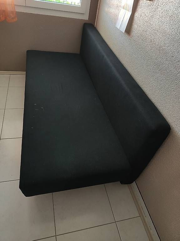 Divani: Schlafsofa schwarz – Usato da Hunzenschwil venduto da dpavespa