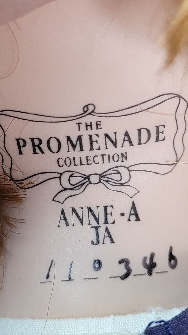Puppen: Puppe Anne-A Ja nummer II0346 – Gebraucht aus Thun von Engel114 1