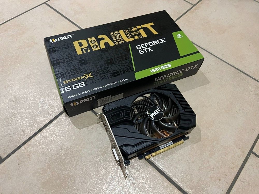 Palit StormX GeForce GTX1660 Super Grafikkarte 6GB | Kaufen auf Ricardo