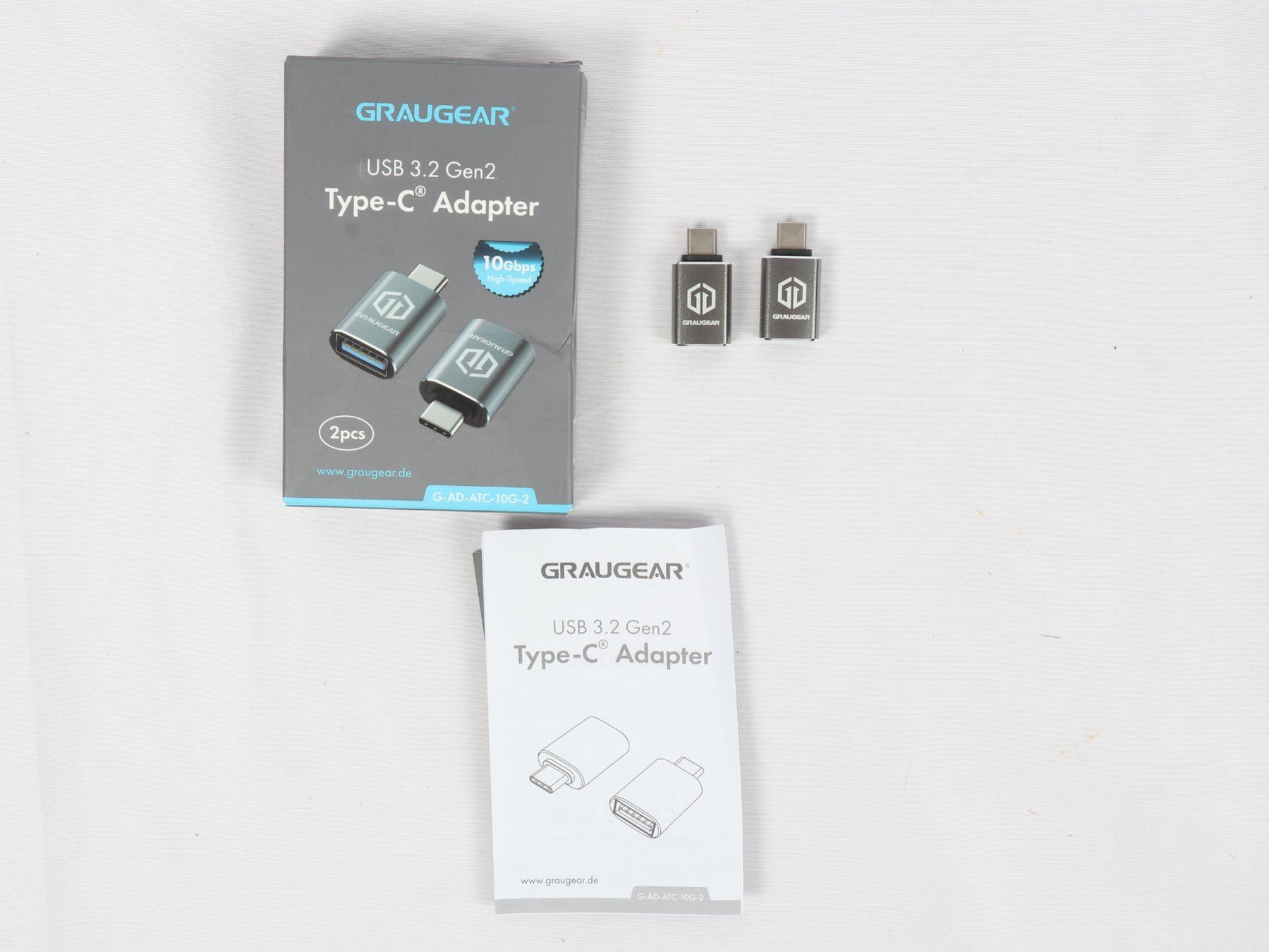 Unità & Adattatore: GRAUGEAR USB-A auf USB-C Adapter 3.2 Gen2 – Nuovo (secondo la descrizione) da Steinen venduto da Restwert_Steinen