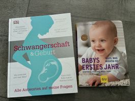 Schwangerschafts- und Baby-Ratgeber, 2er Set, Top Zustand