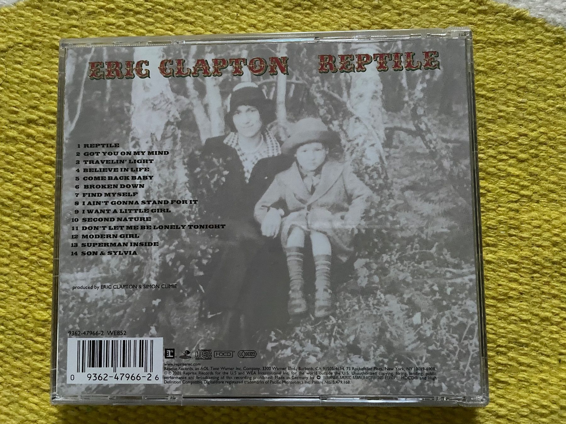 CD: ERIC CLAPTON-REPTILE – Usato da Rorschacherberg venduto da CD-Roli 1