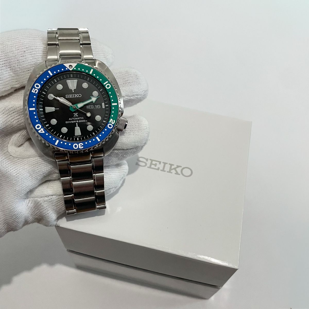 Seiko Uhren: Seiko Prospex Tropical Lagoon Special Edition Prospex Turtle – Neu und originalverpackt aus Binningen von Silvan.rms 6