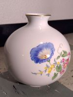 Meissen Kugelvase bemahlt ca 16,5cm hoch