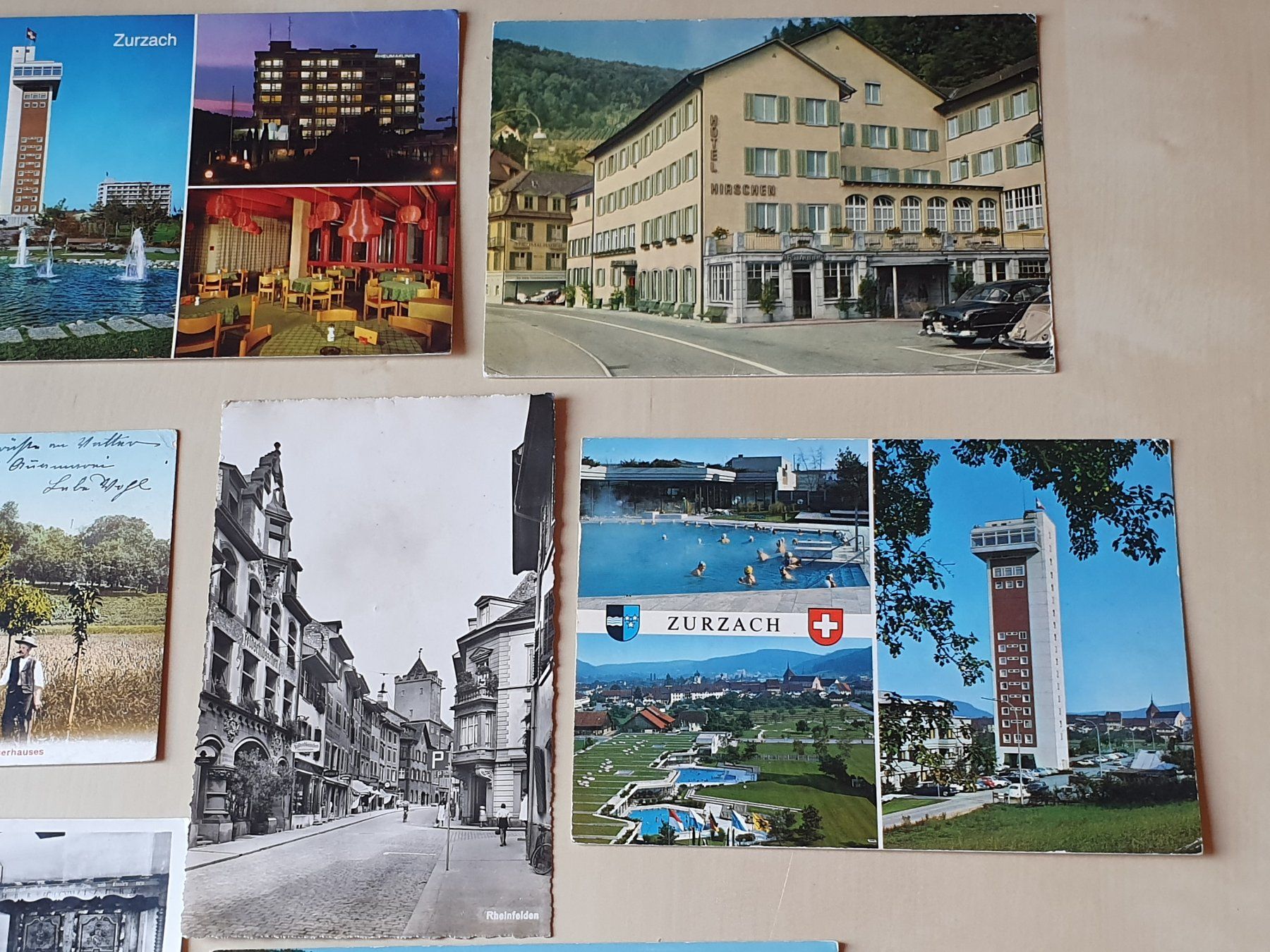Cartoline postali: 10 x Karten Aargau ab 1906 – Usato da Stansstad venduto da collectorsshop 3