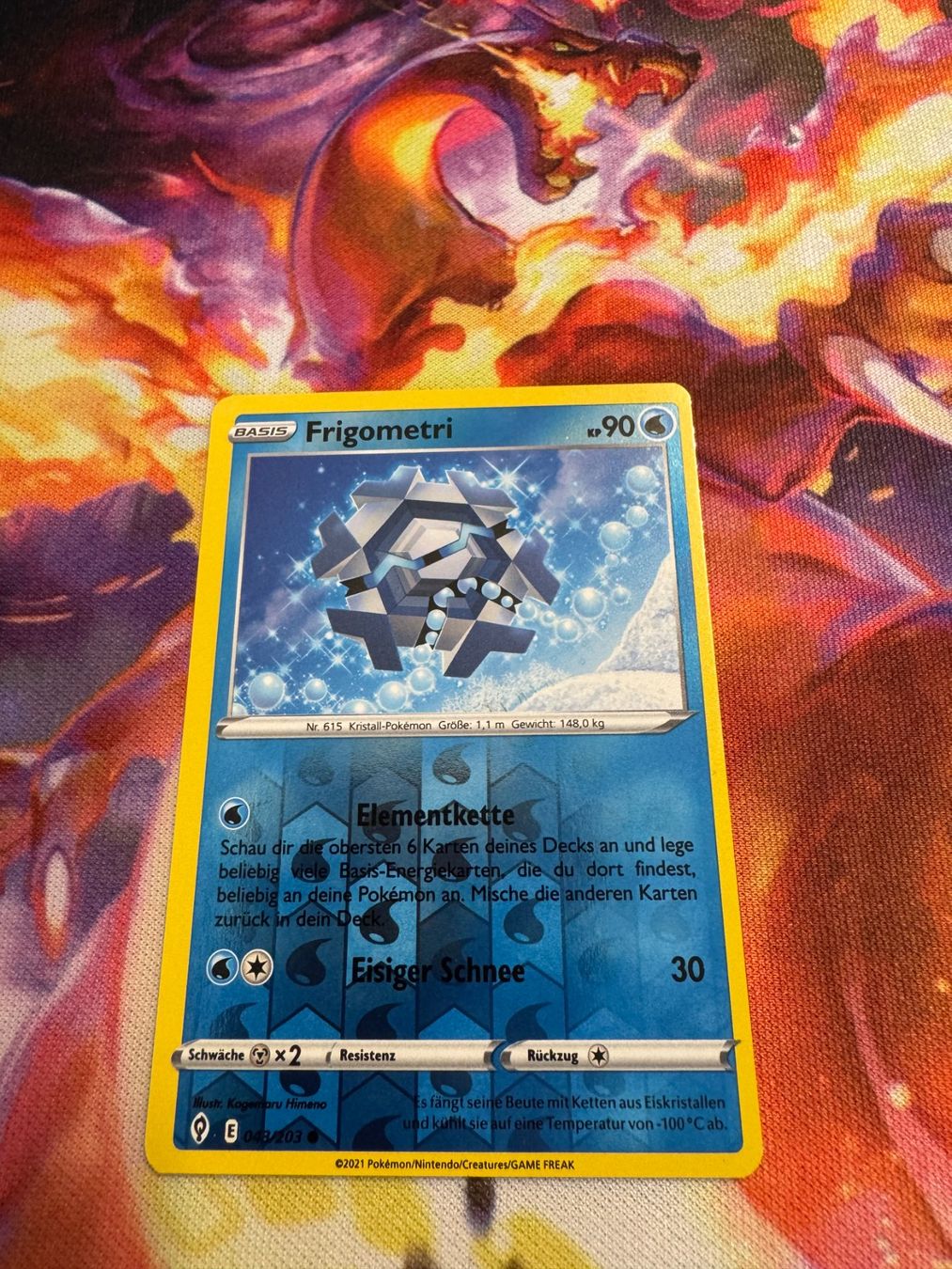 Pokémon Sammelbilder & Trading cards: Frigometri (EVS 043) / Reverse Holo / Drachenwandel – Neu (gemäss Beschreibung) aus Bülach von CherryBlu