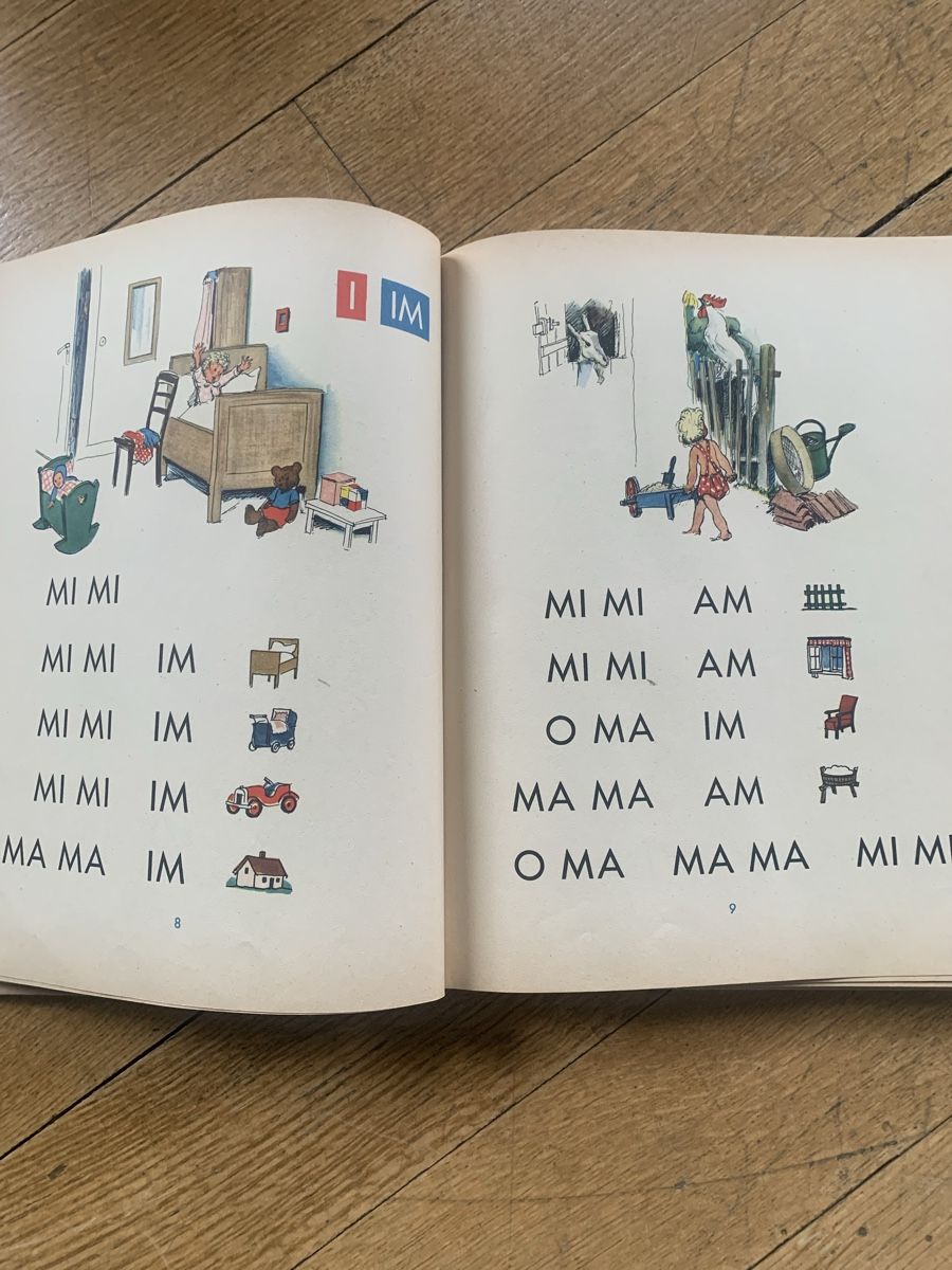 Bücher: Antikes Buch Lesen und Lernen 1951 – Gebraucht aus Jenins von annejuliane 4
