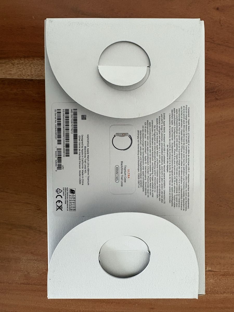 Apple Smartwatch: Apple Watch Ultra 49mm Titanum – Neu (gemäss Beschreibung) aus Meilen von mogli_luna 3