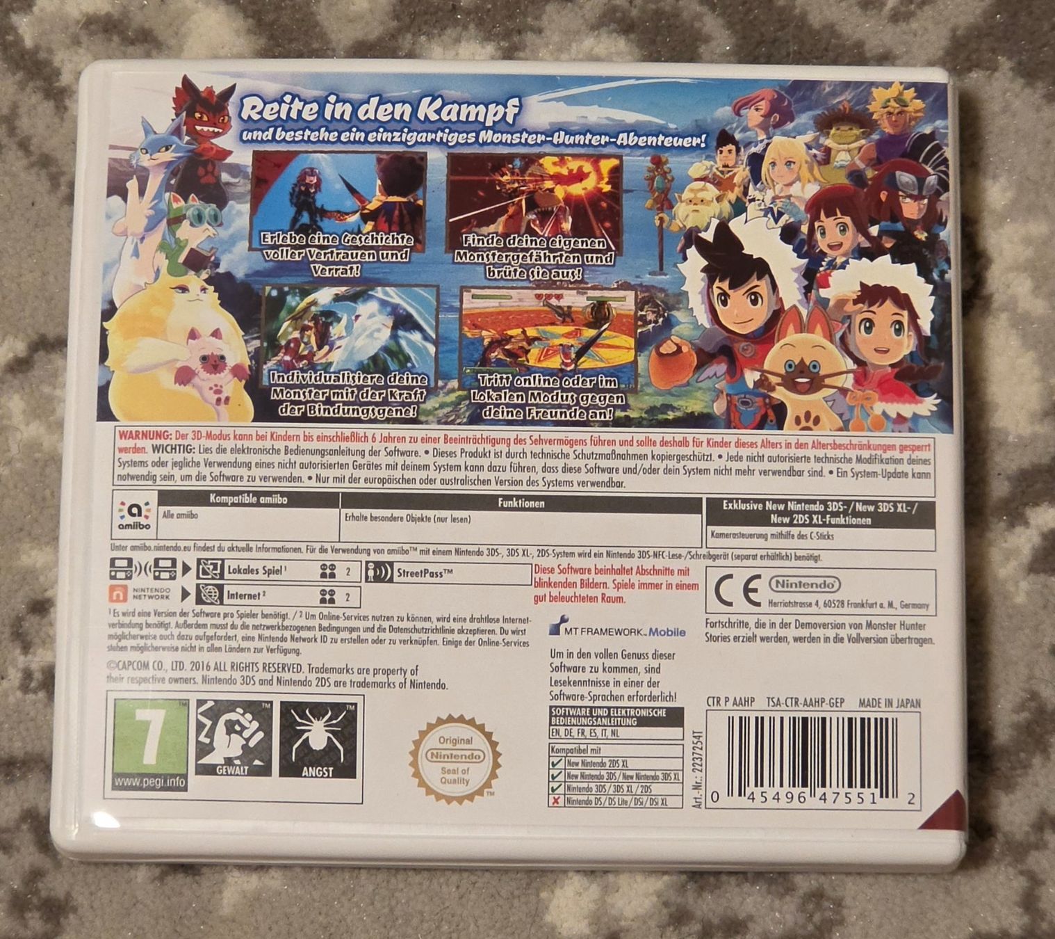 Capcom Giochi: 3DS: Monster Hunter Stories (DE) – Usato da Lostorf venduto da J93Rose 1