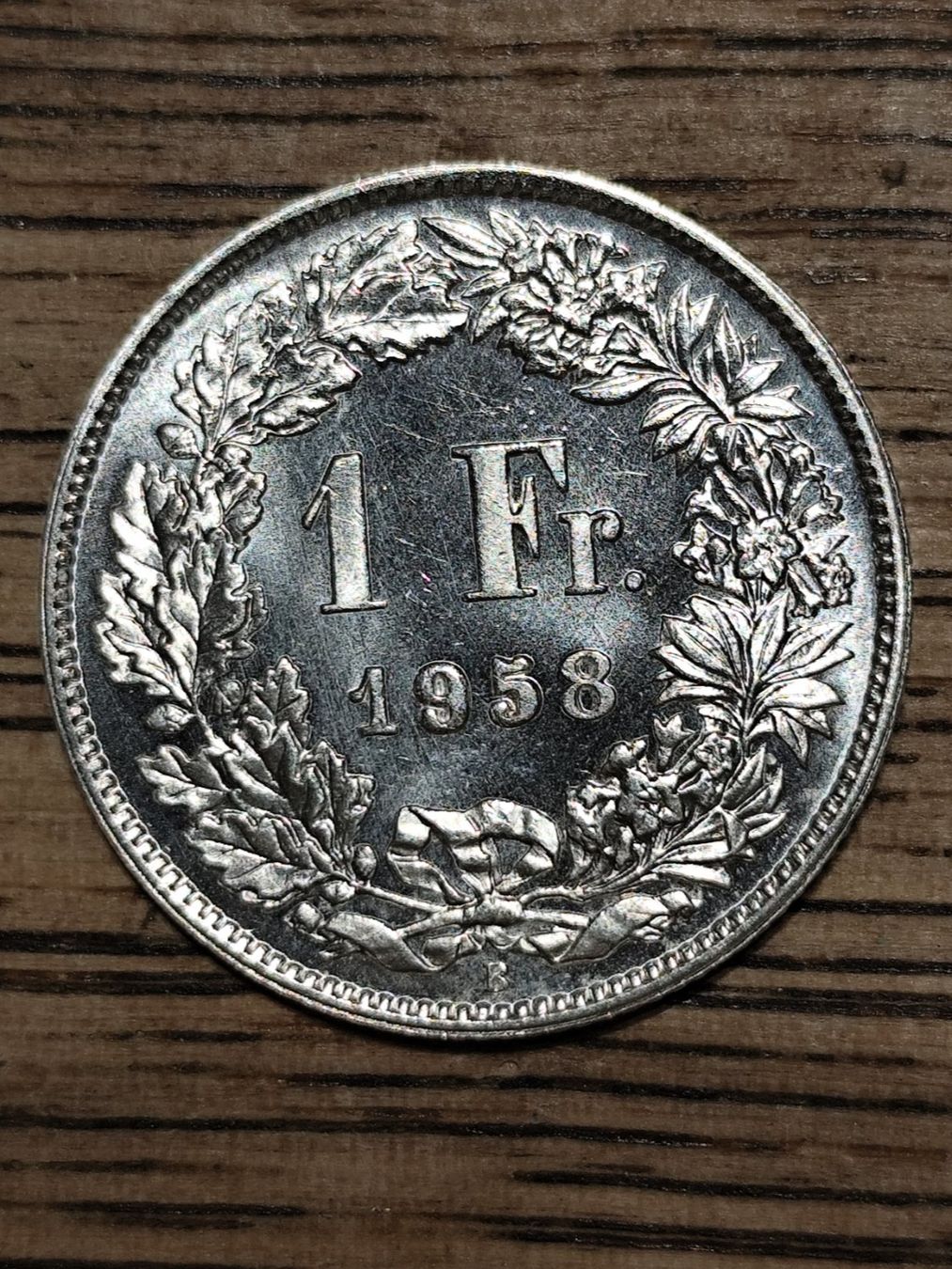 Tutti le monete: ==> 1Fr 1958 -unz/EA <== – Nuovo (secondo la descrizione) da Bern venduto da b.man_is_back