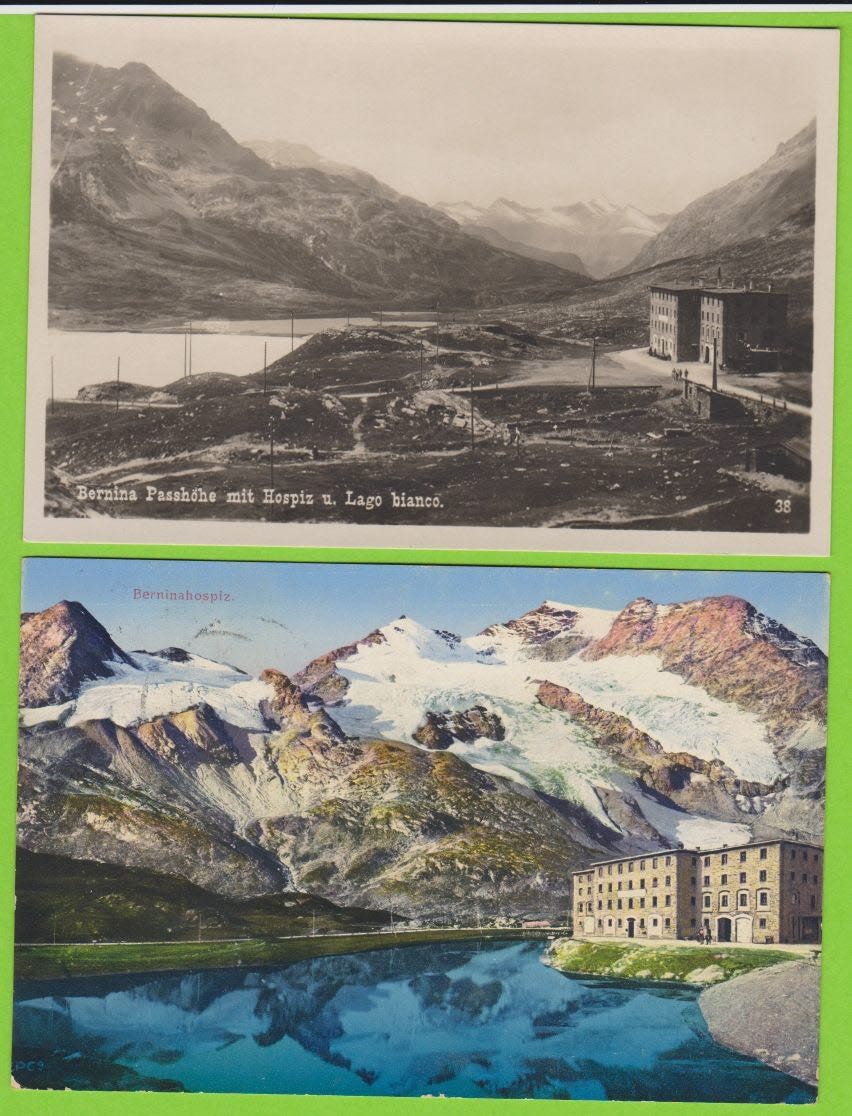 Cartoline postali: Bernina Berninabahn - 6 alte Ansichtskarten – Usato da Vitznau venduto da Ropaku 2