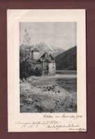 Château de CHILLON - Dents du Midi - 1910 // pli d'angle //