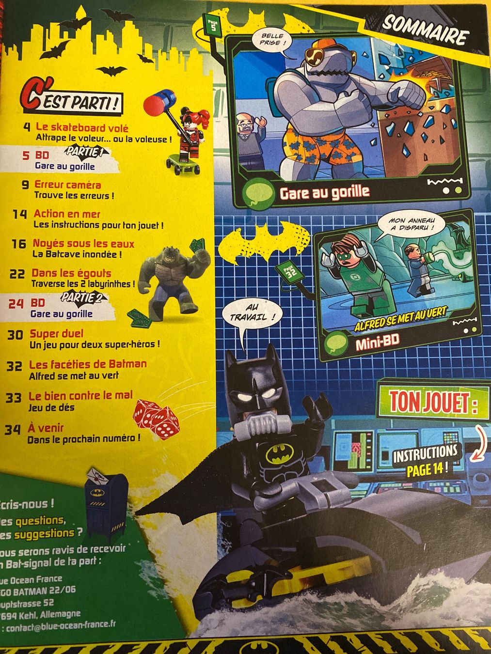 Revues & Magazines: LEGO® Batman™  - Magazine N°9 - 2 posters – D'occasion à Le Brassus par cinema13 1