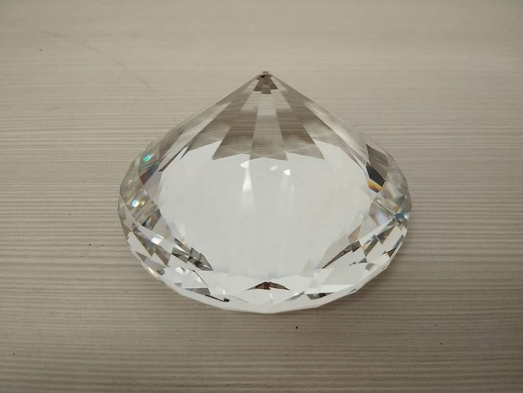 Pietre preziose: 2 decorazioni tipo cristallo / diamante – Usato da Agno venduto da ant_tx57
