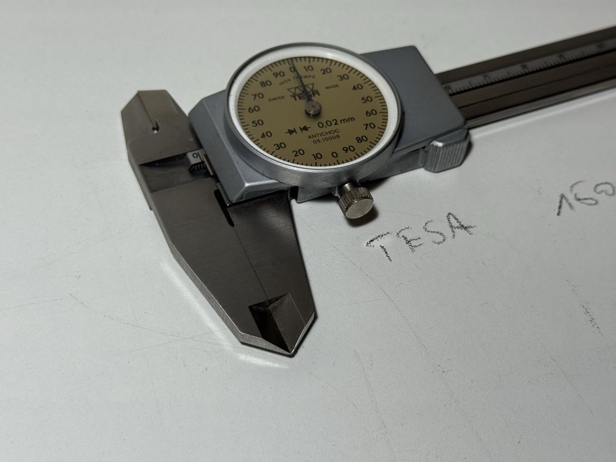 Tesa Messen: TESA Messschieber 150mm analog Schieblehre – Gebraucht aus Boswil von ABLagerBoswil 1