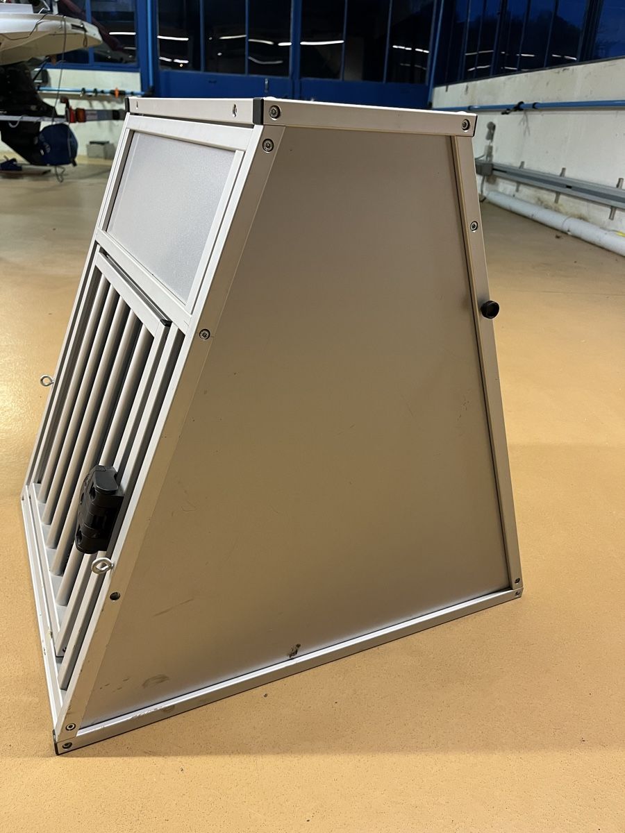 Gabbie, trasporto & Sicurezza: Hundetransportbox – Usato da Reigoldswil venduto da leonie.18 1