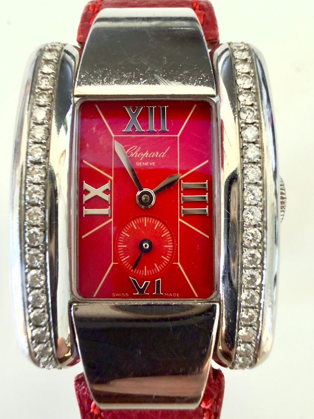 Chopard Orologi: Chopard La Strada, Cannes limited edition mit 46 Brillianten – Usato da Malans GR venduto da Seilenna