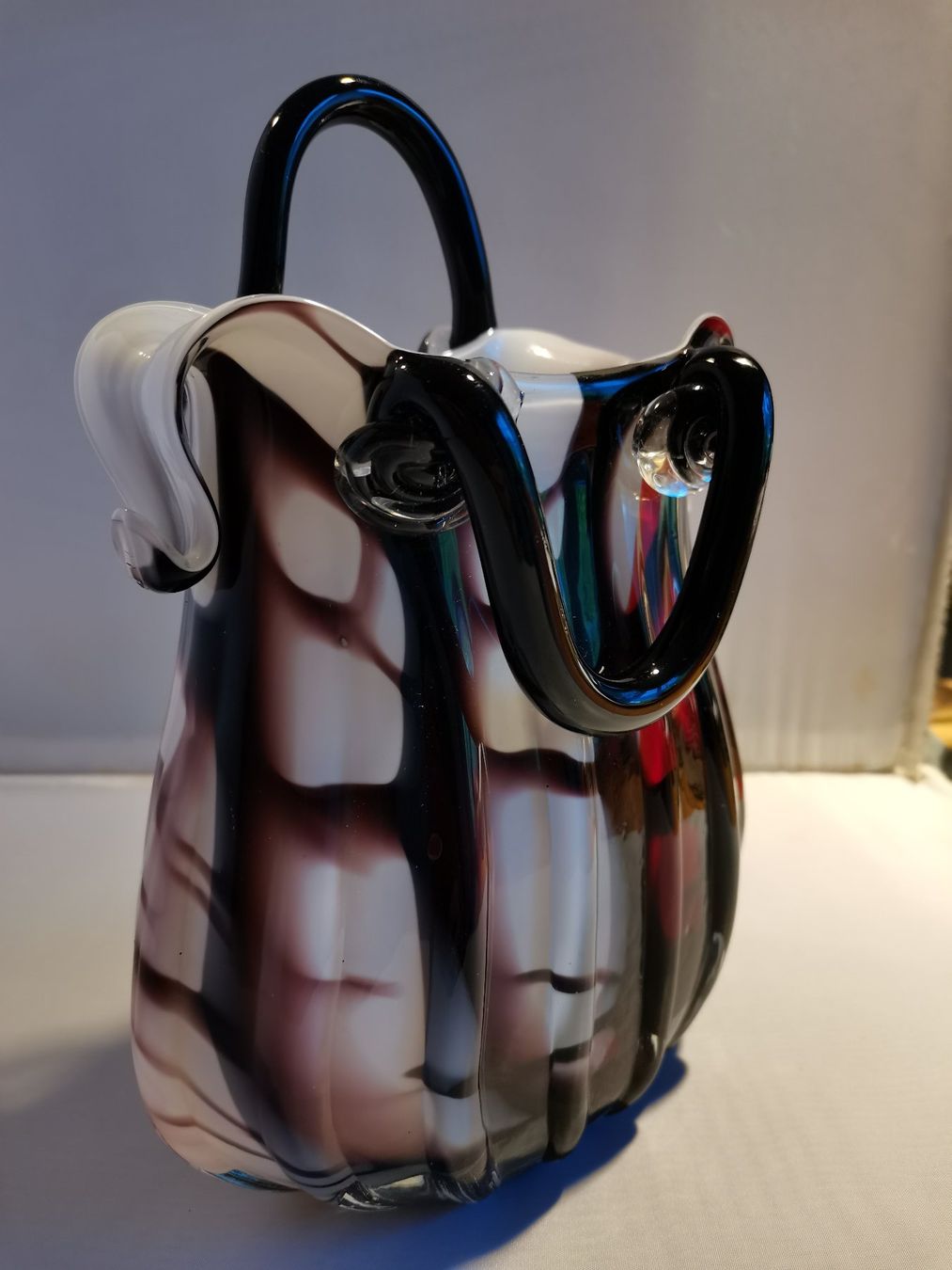 Murano Vasi & Recipienti: Murano Vase Glashandtasche – Usato da Suhr venduto da Brocki-Suhr 1
