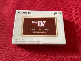 Mini DV Sony DVM63 Kassette neu original verpackt