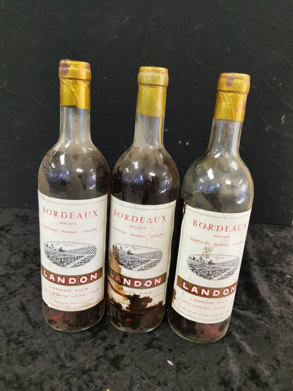 Vino: Lot de 3 BORDEAUX LANDON – Nuovo (secondo la descrizione) da Genève venduto da Leboucheoreilles