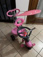 Triciclo bimbi rosa con tettuccio