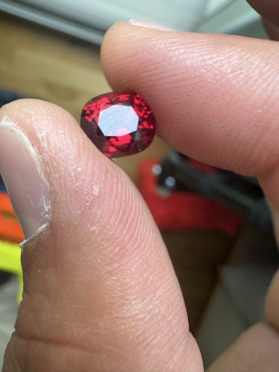 Edelsteine: Red Spinel Vietnam 3.45 ct – Neu (gemäss Beschreibung) aus Lyss von Hiel 7
