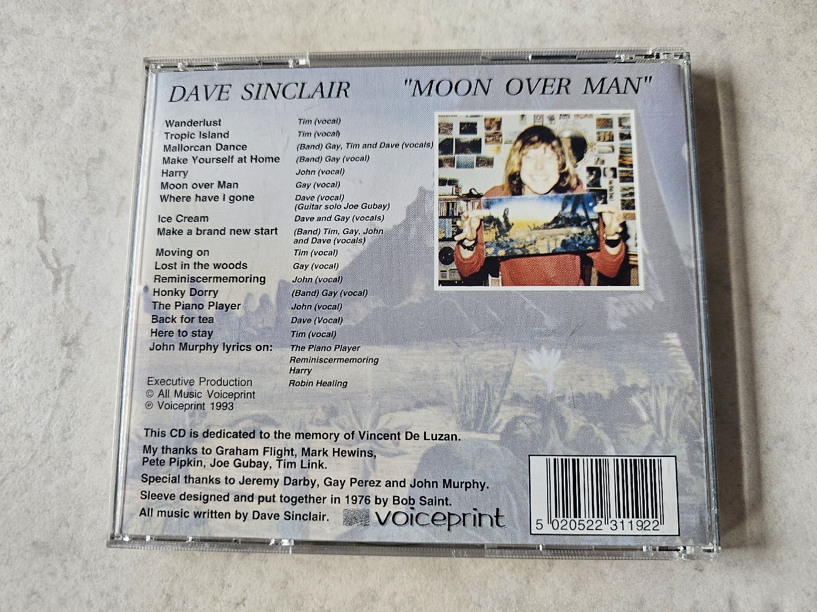 CDs: Dave Sinclair  -  Moon Over Man – Gebraucht aus Schneisingen von backstore24 1