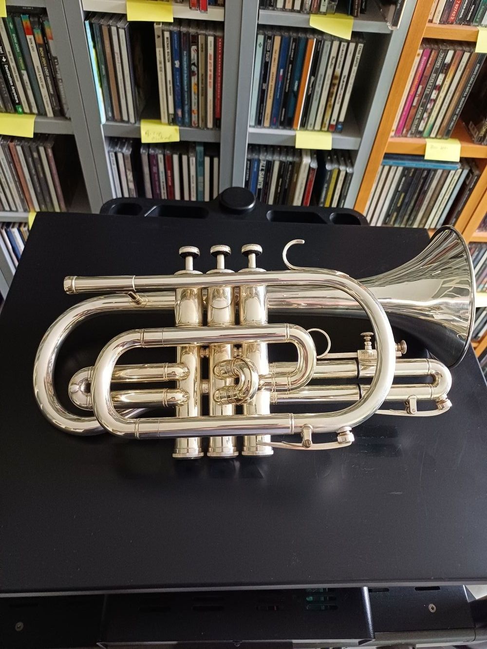 Besson Strumenti musicali: Besson Souvereign B Cornett – Usato da Allschwil venduto da Hifi-Basel 2