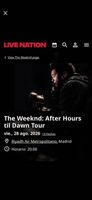2 billets de concert The Weeknd Madrid 28 août 202677