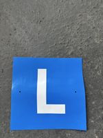 L-Tafel Lernfahrer Auto