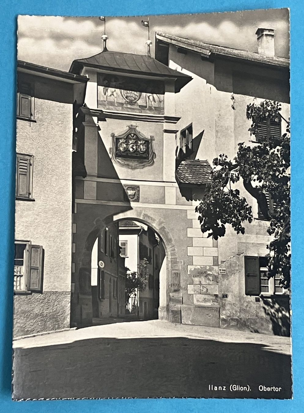 Cartoline postali: OBERTOR ILANZ (GLION) – Nuovo (secondo la descrizione) da Oberwil BL venduto da SALOB