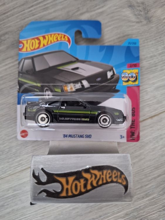 Hot Wheels Hw The 80s 2023 84 Mustang Svo 2 10 Short Card Kaufen Auf Ricardo