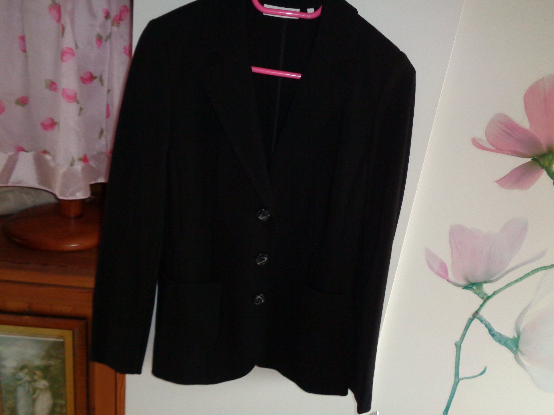 Giacche: *** schwarzer Blazer ***  Eterna  moderner Schnitt – Nuovo (secondo la descrizione) da Othmarsingen venduto da Leuchtturmlady 4