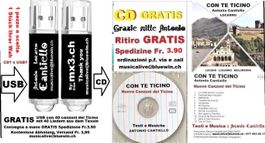 Canzoni del TICINO USB oder CD