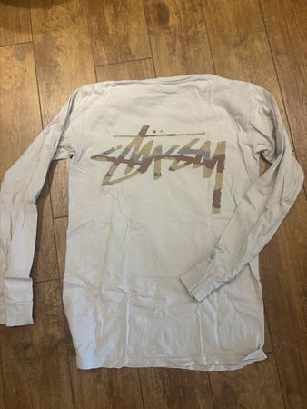 Stussy Langarmshirt Herren Grösse S Logo Rückseite gebraucht